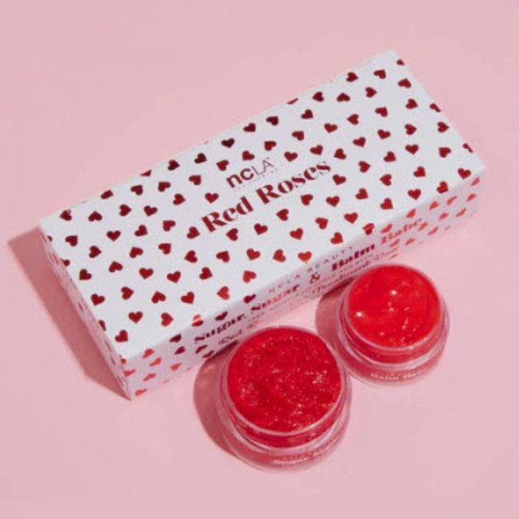 NCLA Beauty Red Roses Lip Care Duo - Picture 1 of 3